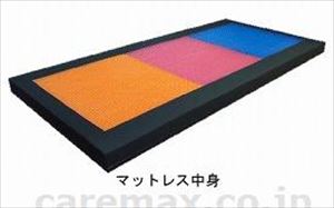 【※WEB販売不可】【※法人・施設限定・送料別途】ジェルトロン介護マットレス エクシードPAD付 / KEN-91H80T 3D