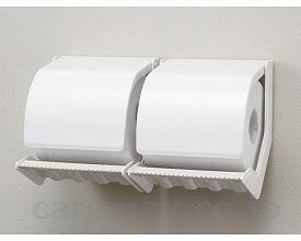 (T0642)ペーパーホルダー「おくだけ」2連式/PR-2-iパステルアイボリー(cm-310467)【販売単位:15】