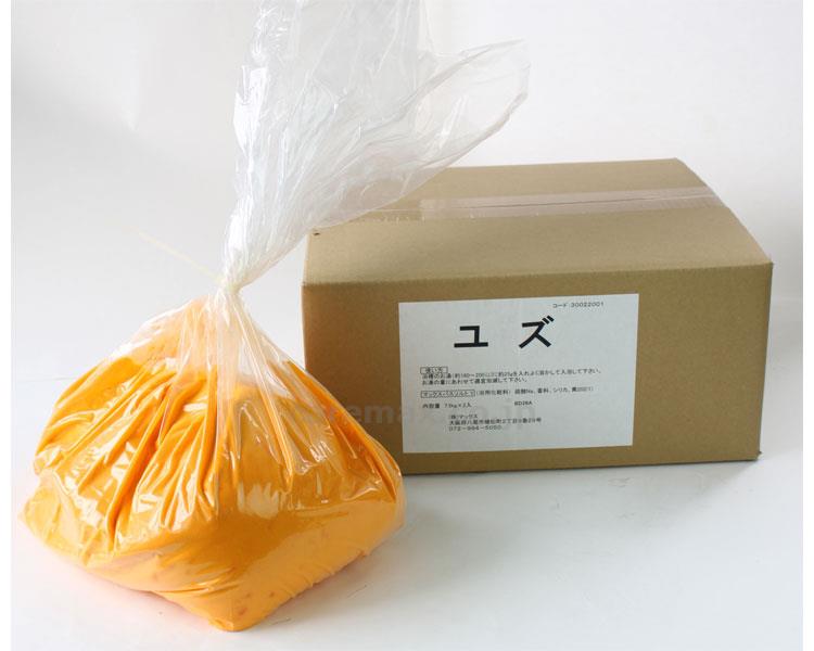 【※廃盤予定】【※法人・施設限定・送料別途】お徳用入浴料 / 15kg ユズ(cm-317566)[缶]
