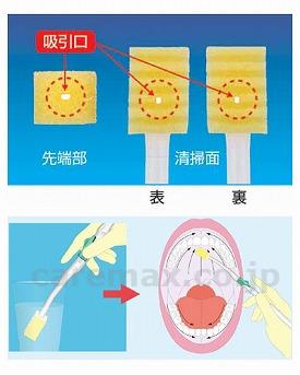 (E1214)マウスピュア 吸引スポンジ / 039-102092-00 50本入【販売単位:1】(cm-319296)(cm-