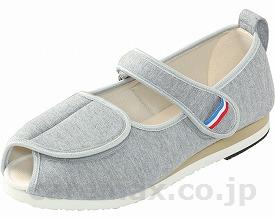 足元応援 WG203 男女共用 片足 / L グレー 左足(cm-321574)[個]