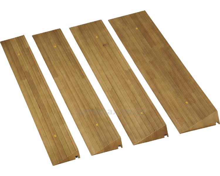 (R0690)屋内用スロープ 段ない・ス ショート 長さ80cm / 629-065 木製仕様【販売単位:1】(cm-32287