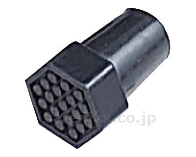 【※法人・施設限定・送料別途】杖用替えゴム_12 内径21mm / MRA9121C 黒(cm-324038)[個]