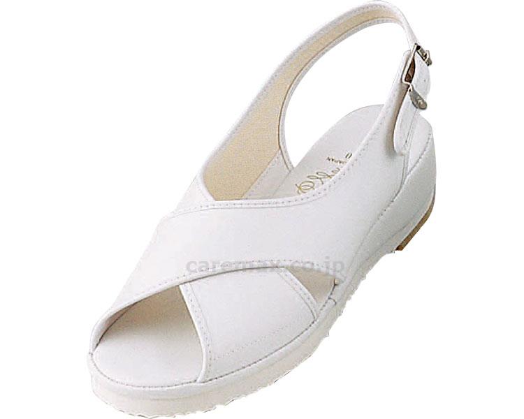 ナースシューズ No.9 婦人用 / 23.0cm ホワイト【販売単位:1】(cm-330122)(cm-330122)[1足]