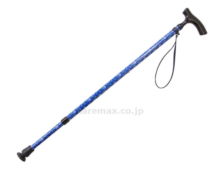 (W1883)テイコブ伸縮カーボンステッキ/CAE01ブルー(cm-333269)【販売単位:1】