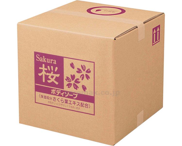 【※廃盤予定】スクリット 桜ボディソープ / 4327 18L コック付(cm-333295)[個]