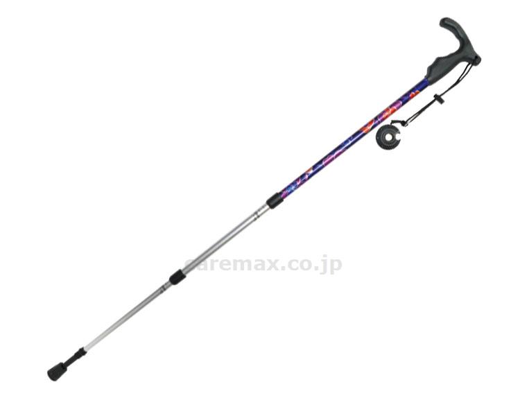 【※法人・施設限定・送料別途】トレッキングストック130 T型グリップ / 553FB 花ひかり(cm-333618)[本]