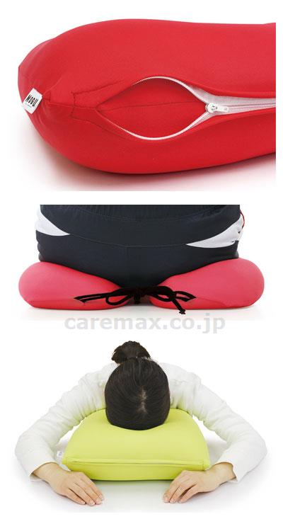 【※定価販売厳守・価格統制】【※取り寄せ・送料別途】尾骨を浮かすシートクッション（カバー付） / 赤【販売単位:1】(cm-33