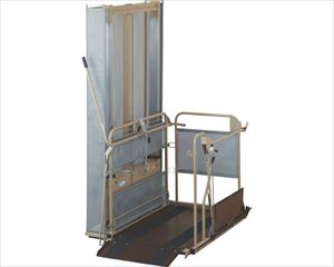 【※WEB販売不可】【※法人・施設限定・送料別途】(W0128)車椅子用電動昇降機 / UD-800L(cm-336178)[]