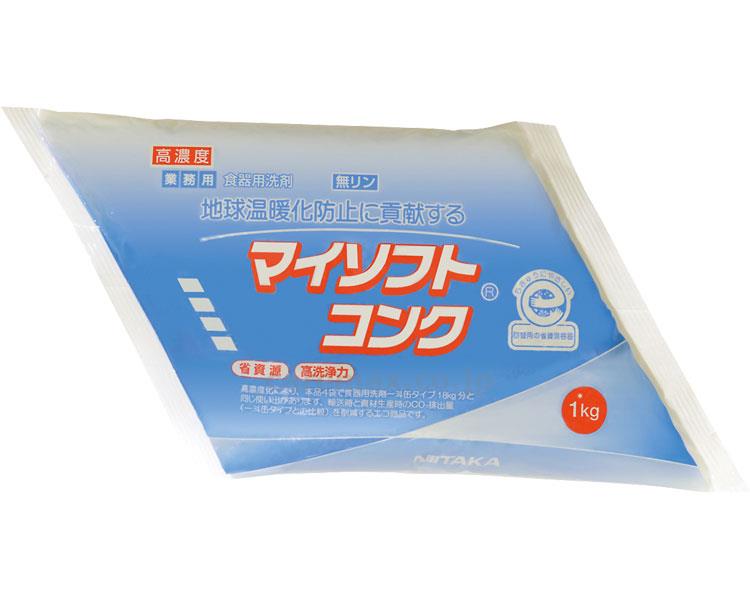 【※法人・施設限定・送料別途】マイソフトコンク 1kg / 212340【販売単位:4】(cm-336547)(cm-33654