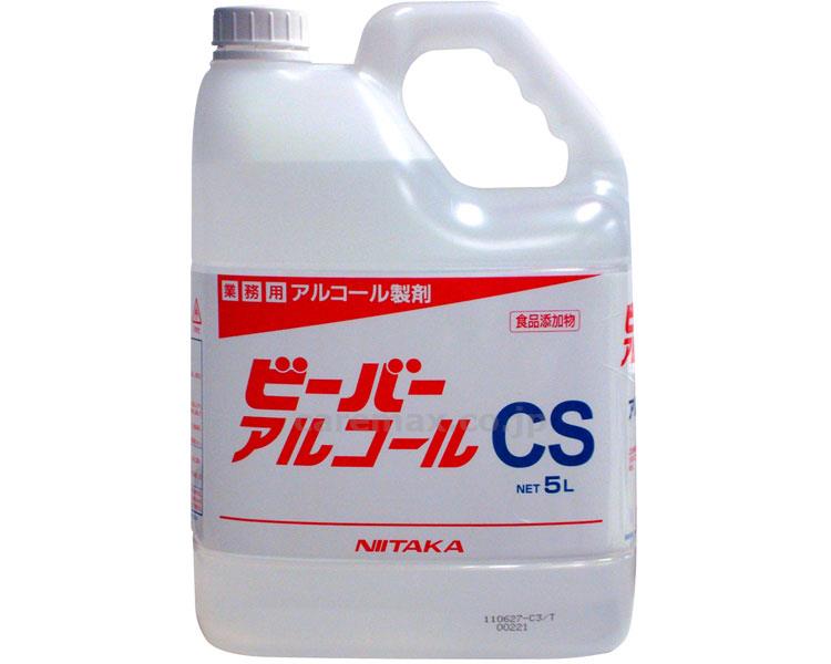 【※法人・施設限定・送料別途】ビーバーアルコールCS　5L　1-4 / 270630【販売単位:4】(cm-339065)(cm