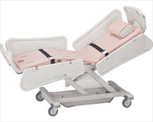 【※法人・施設限定・送料別途】シャワーストレッチャー 背上げ機能付 / NS-600(cm-341366)[1]