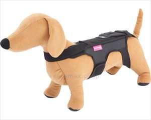 【※WEB販売不可】【※法人・施設限定・送料別途】コムペット ホロノアサポーターM / 115852 ブラック(cm-34172