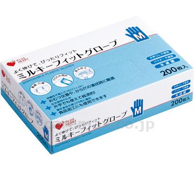 【※法人・施設限定・送料別途】ミルキーフィットグローブ / 70205 200枚 M【販売単位:1】(cm-341879)(cm