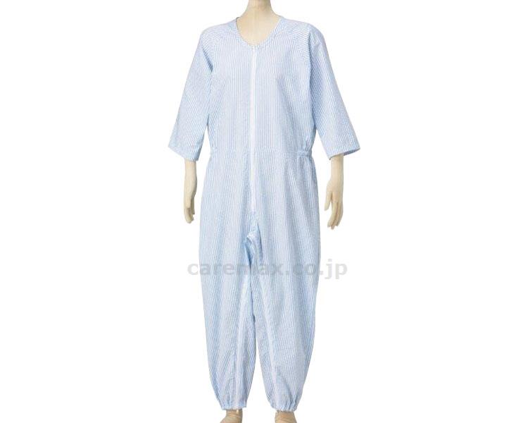 サッカーねまき前開き普通ファスナー/4400Sブルー(cm-345026)【販売単位:1】