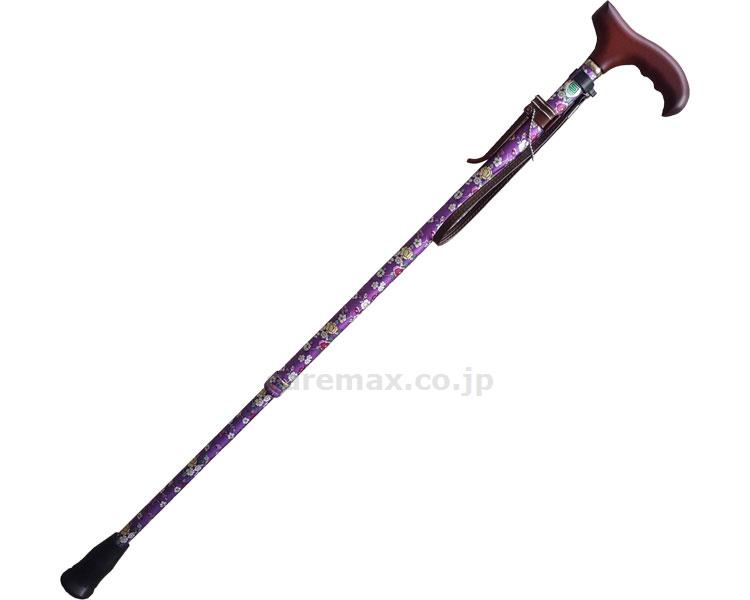 【※定価販売厳守・価格統制】(W2051)楽運素敵 ラクーンステッキ / OMST16-BK 艶消しブラック【販売単位:1】(c