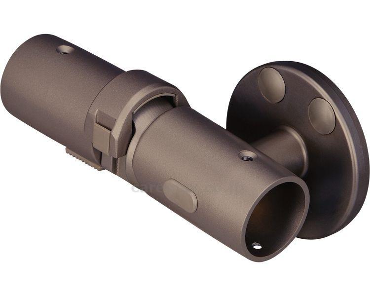 遮断機式受側壁付ブラケット(角度調整付) / 040-2912 ダークブロンズ BJ-112DB(cm-347216)【販売単位 遮断機式受側壁付ブラケット(角度調整付) / 040-2912 ダークブロンズ BJ-112DB(cm-347216)【販売単位