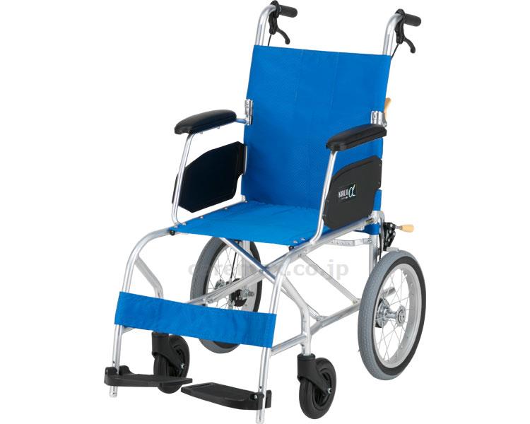 【※法人・施設限定・送料別途】【※大型商品・送料別途】(W2099)介助用車いす KALU7α NAH-L7α Aパッケージ /