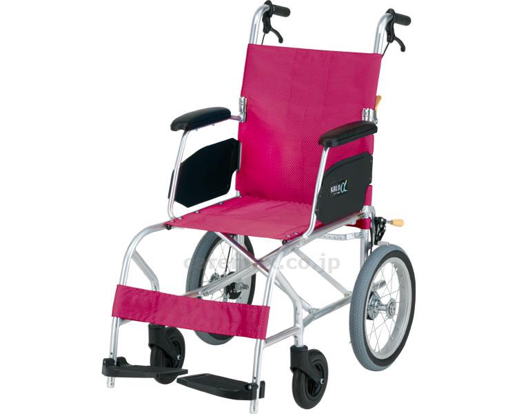 【※法人・施設限定・送料別途】【※大型商品・送料別途】(W2099)介助用車いす KALU7α NAH-L7α Aパッケージ /