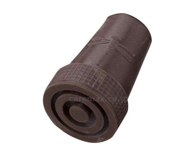 【※法人・施設限定・送料別途】(W1347)杖先ゴムトンボ/φ16mm茶(cm-349564)【販売単位:1】