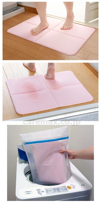 【※法人・施設限定・送料別途】吸水一番バスマット / YO-27 ソフトピンク(cm-350778)[枚]