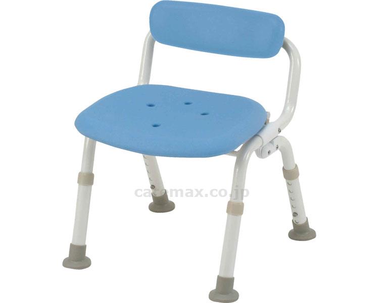 【※法人・施設限定・送料別途】(S0824)シャワーチェア［ユクリア］コンパクト腰当付おりたたみN / PN-L40921A ブ