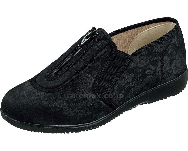 (W2081)くつろぎエルダー329 KE329 婦人用 / 23.0cm ブラック(cm-352013)【販売単位:1】