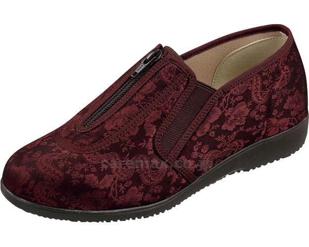 (W2081)くつろぎエルダー329 KE329 婦人用 / 23.0cm マロン(cm-352020)【販売単位:1】