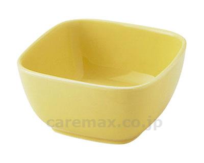 【※定価販売厳守・価格統制】角小鉢 95×95×H50 / 8Y8-CKBT 黄【販売単位:1】(cm-354698)(cm-3