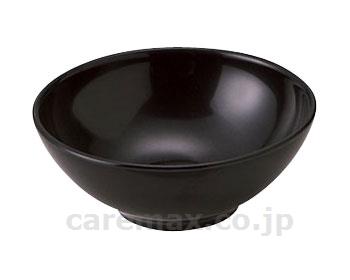 【※定価販売厳守・価格統制】和らく丸渕30小付 φ97×H38 / 8B1-WA3M 黒【販売単位:1】(cm-354705)(