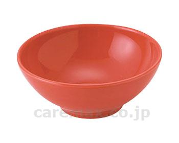 【※定価販売厳守・価格統制】和らく丸渕30小付 φ97×H38 / 8R8-WA3M 赤【販売単位:1】(cm-354706)(