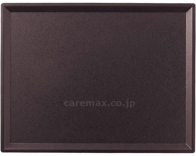 【※定価販売厳守・価格統制】43cmあさひ長角盆 ノンスリップ加工 / CJ-4333B 黒乾漆【販売単位:1】(cm-3547