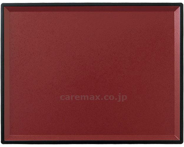 【※定価販売厳守・価格統制】43cmあさひ長角盆 ノンスリップ加工 / CJ-4333U ウルミ乾漆【販売単位:1】(cm-35
