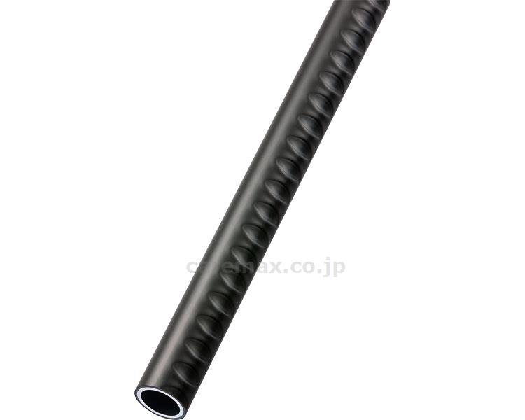 32アルミ樹脂巻手すり棒ディンプル付屋外用 / 013-7979 チョコレート 3m DT-3【販売単位:1】(cm-35569