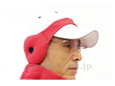 【※定価販売厳守・価格統制】イヤーウォーマー / 黒【販売単位:1】(cm-356100)(cm-356100)[1枚]