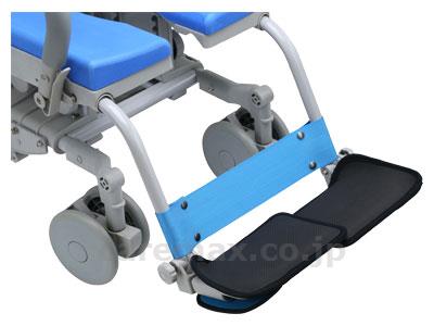 シャワーキャリー用フットレストカバー 2個組 / KR-15 ブラック(cm-359785)[組]