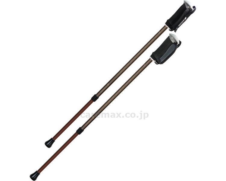 そふと安心2本杖/125557ブラウン(cm-362042)【販売単位:1】