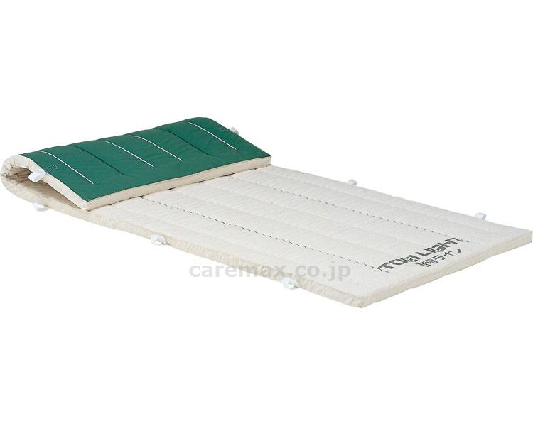 指導ライン入コンビネーションマット5cm厚（9号帆布） すべり止め付 / T-1330 90×180cm【販売単位:1】(cm-