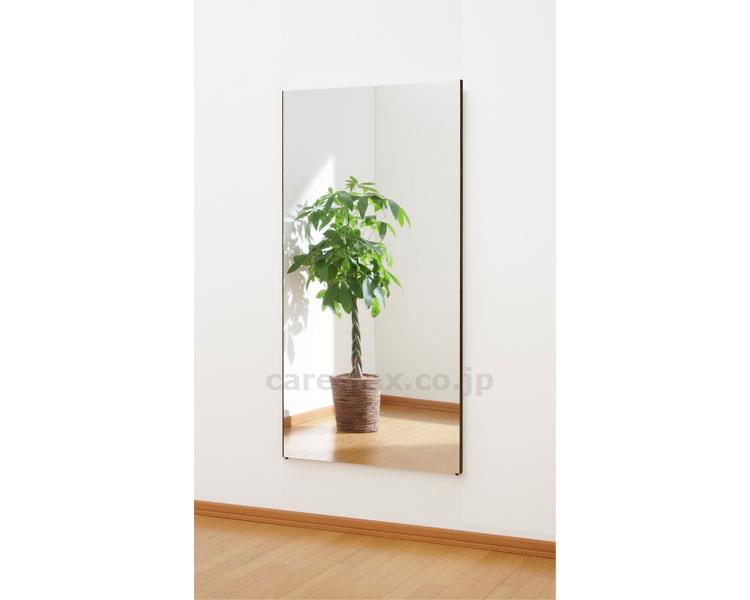 【※定価販売厳守・価格統制】【※大型商品・送料別途】【※受注生産】ジャンボ姿見ミラー 80×150cm / RM-6 木目調オー