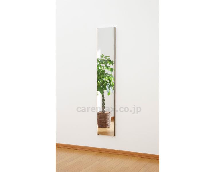 【※定価販売厳守・価格統制】【※大型商品・送料別途】【※受注生産】スリム姿見ミラー 30×150cm / RM-3 木目調オーク