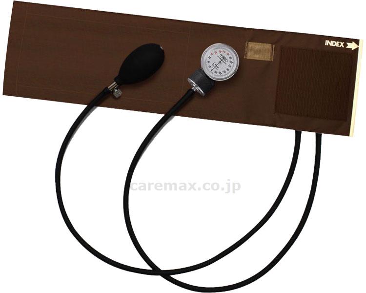 アネロイド血圧計（ERV付）ナイロンカフ/FC-100VERVNCブラウン(cm-363922)【販売単位:1】