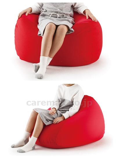 【※定価販売厳守・価格統制】三角フィットソファ ミニ（カバー付） / 紺【販売単位:1】(cm-365432)(cm-36543