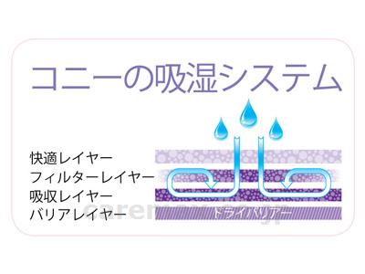 レディース用ライナー 防水ファスナーケース付き / ベージュ 2枚入(cm-369965)[0]