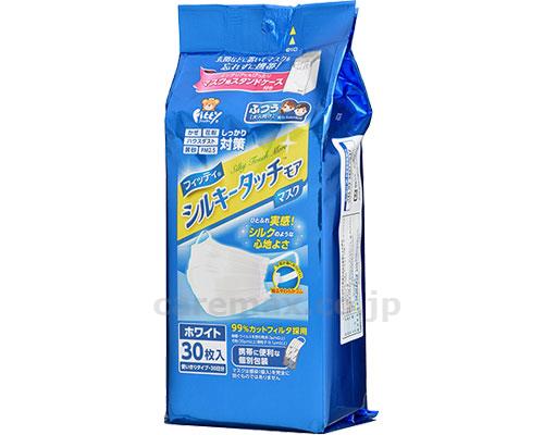 フィッティ シルキータッチモアマスク / ふつう ホワイト 30枚入(cm-370699)[0]