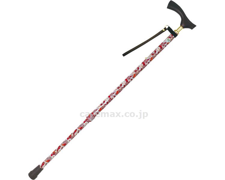 スリムプリントステッキ10段階調整/704FRプロムナード(cm-372093)【販売単位:1】