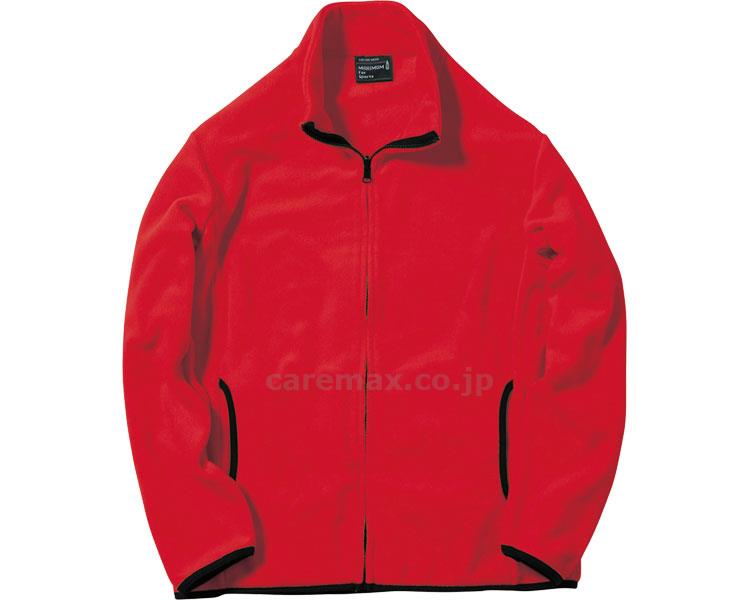 フリースジャケット/MJ0065-3Lレッド(cm-373861)【販売単位:1】