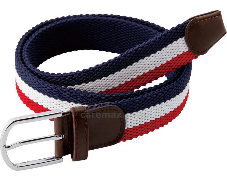 ラインベルト / FA9700-8 フリー ネイビー×レッド【販売単位:1】(cm-373940)(cm-373940)[1本]