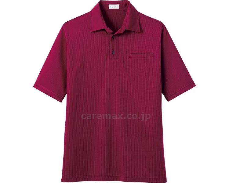 和ニットポロシャツ/FB4532U-3Mワイン(cm-374173)【販売単位:1】 和ニットポロシャツ/FB4532U-3Mワイン(cm-374173)【販売単位:1】