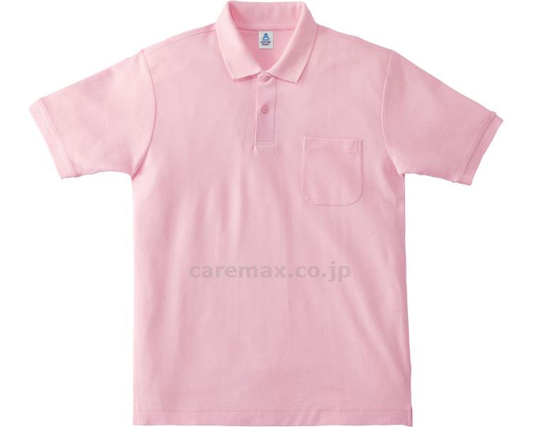 ポケット付きCVC鹿の子ドライポロシャツ / MS3114-9 3L ライトピンク【販売単位:1】(cm-375134)(cm-
