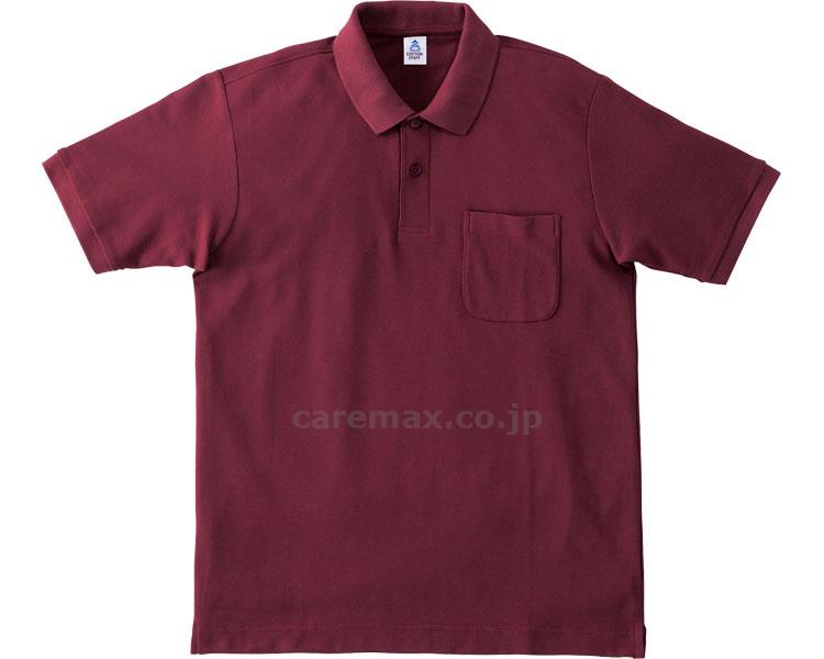 ポケット付きCVC鹿の子ドライポロシャツ / MS3114-23 3L バーガンディ【販売単位:1】(cm-375156)(cm